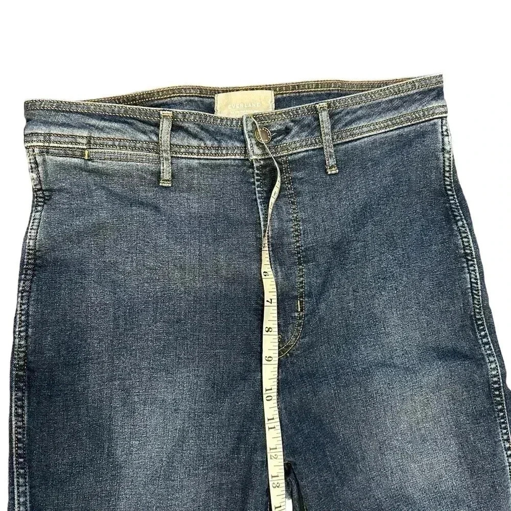 Everlane Womens The High Rise Skinny Jeans 30 Medium Wash Blue Cotton - Picture 6 of 8